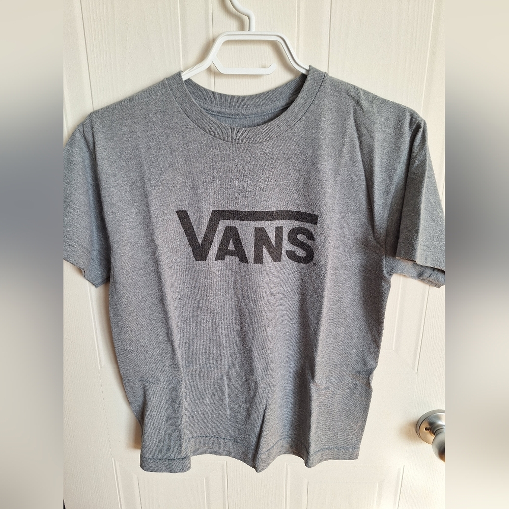 Vans Kids' Classic Logo Tee - Gray